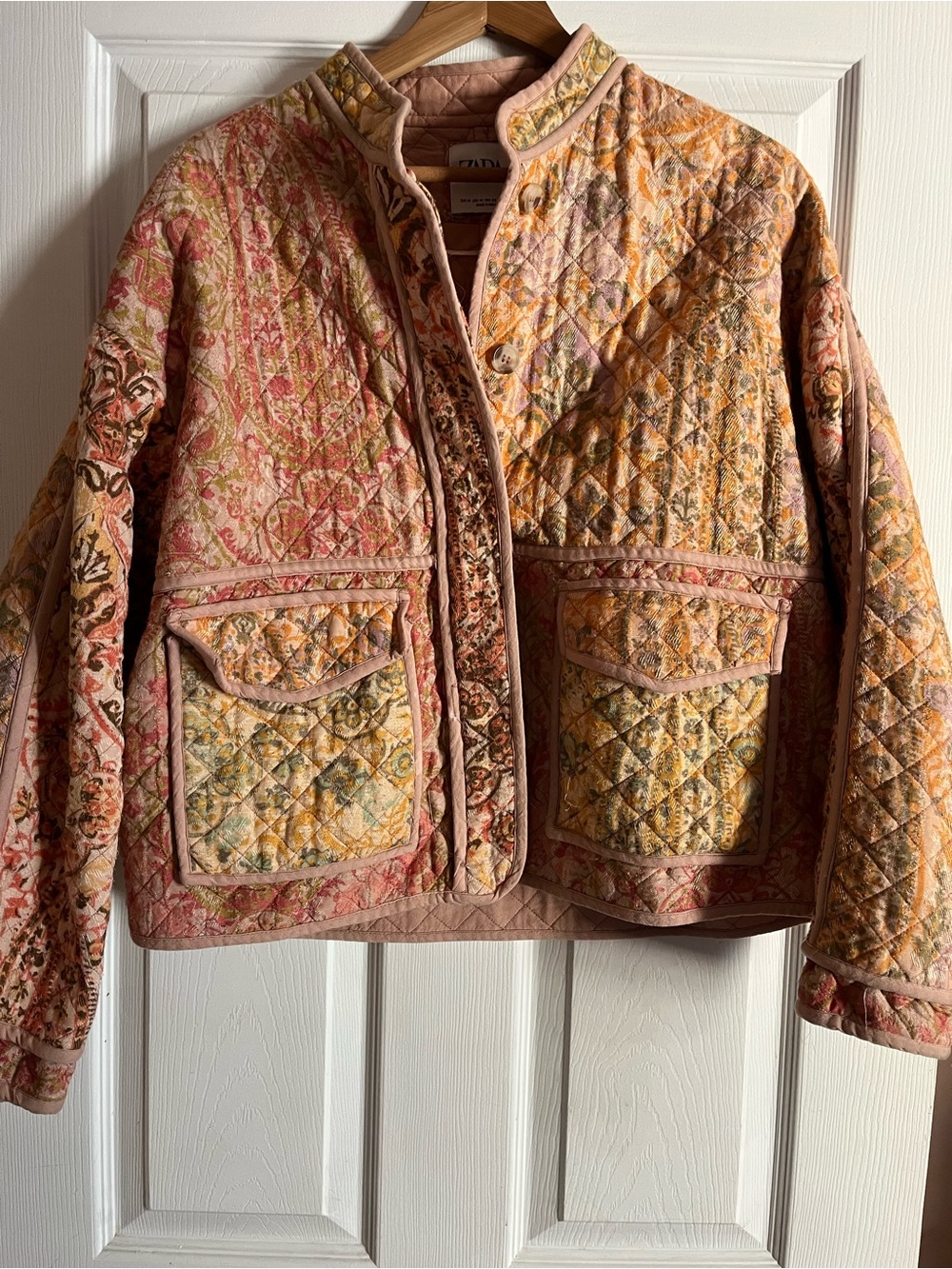Patchwork Quilted Zara jacket - Picture 2 of 5